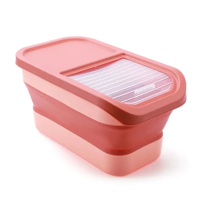 Conteneur de stockage de nourriture pliable pour chien et chat 13/33LB