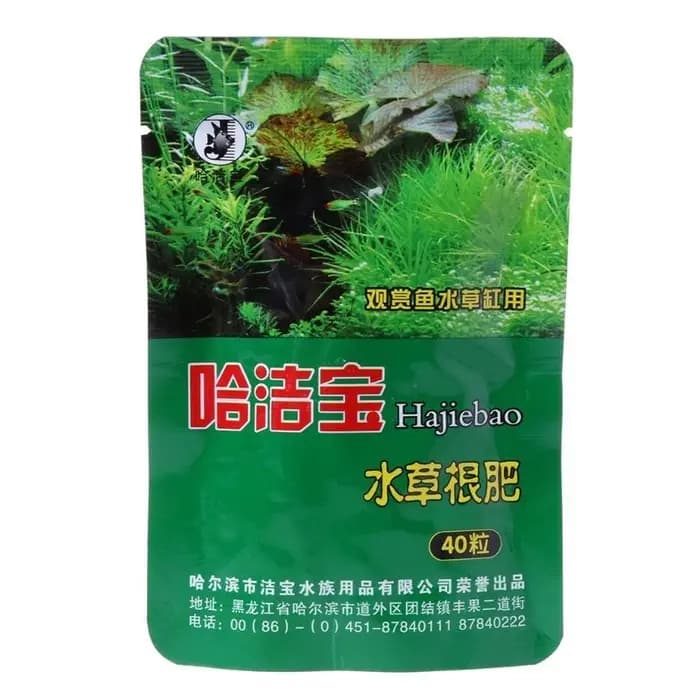 40 pièces onglets engrais pour plantes aquatiques d'aquarium d'eau douce 40 comprimés Capsules avec revêtement