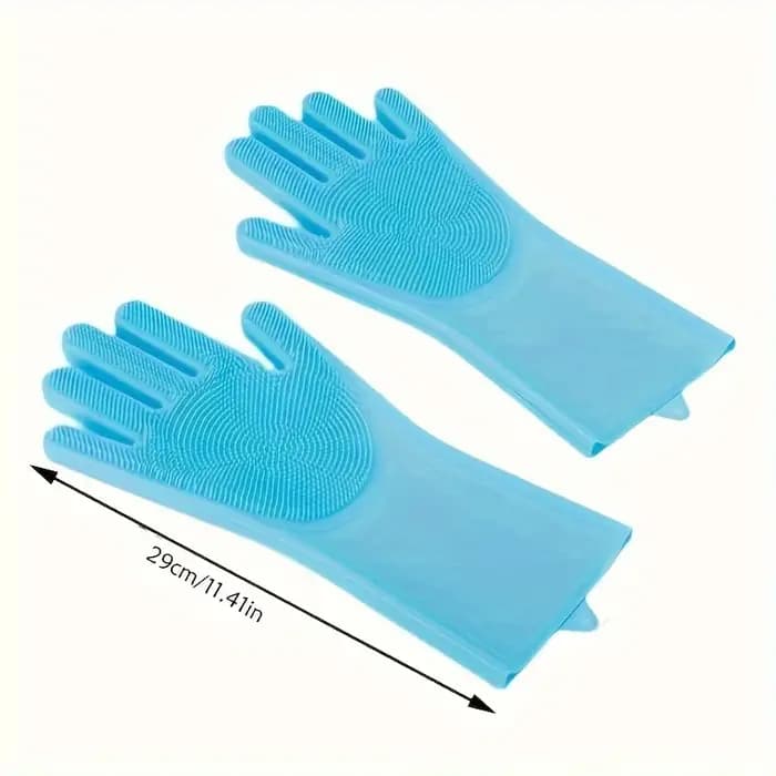 Gants de Toilettage pour Animaux de Compagnie, Shampoing pour Chien et Chat, Éponge Magique en Silic