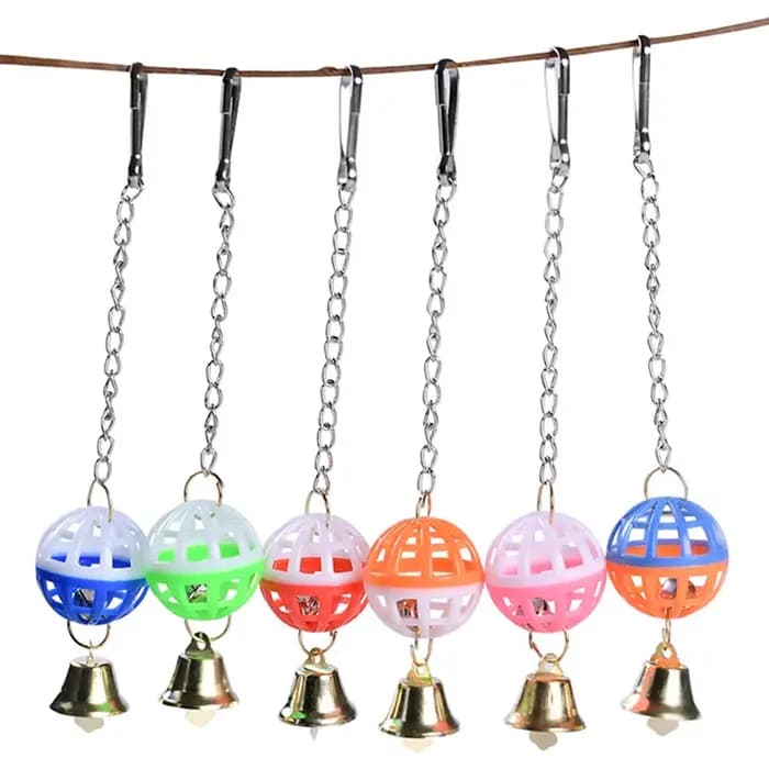 Jouets pour oiseaux de compagnie mignons