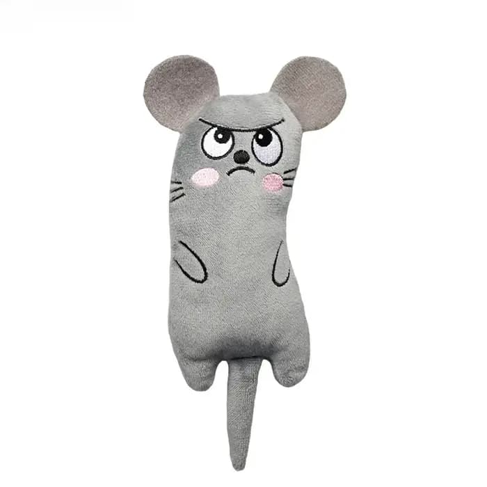 Griffes pouce morsure chat menthe pour chats chaton chaud jouet à mâcher drôle mignon en peluche