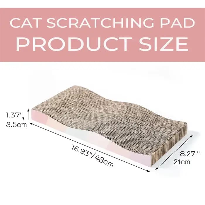 Griffoir pour chat en carton ondulé multi-formes